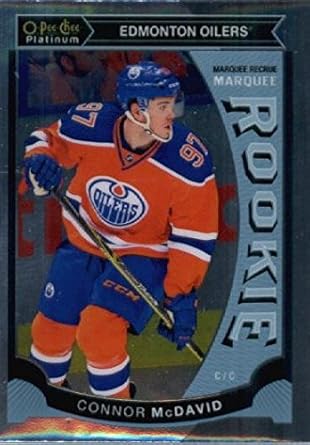 connor mcdavid jersey card