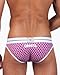 Croota Mens Underwear, Low-Rise Bikini, Brief, Satin Accented Waistband