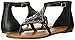 XOXO Women's Roni Flat Sandal