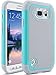 NECALON S6 Active Case, LK [Drop Protection] Shock-Absorption Hybrid Dual Layer Armor Defender Protective Case Cover for Samsung Galaxy S6 Active (Mint)