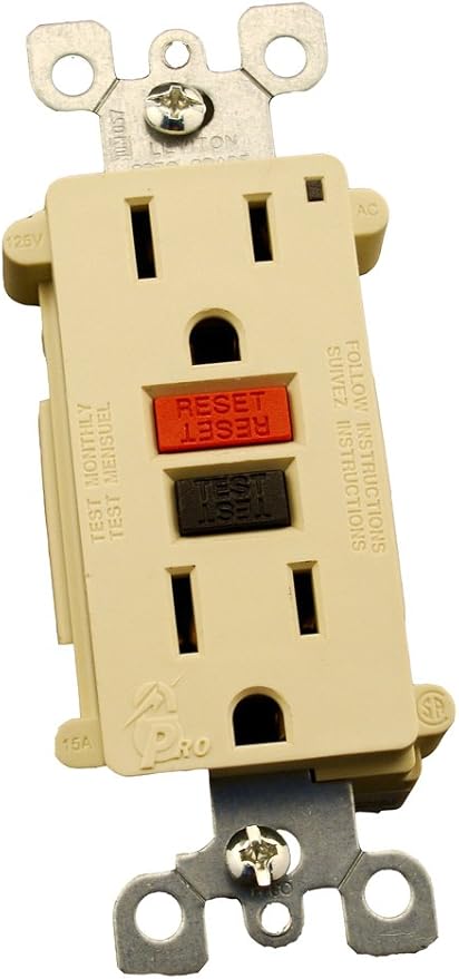 Leviton 7599-LI 15 Amp, 125 Volt, SmartLockPRO Duplex Receptacle