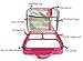 PlusPoint Slim Bento Lunch Box Set with Insulated Bag & Spoon | Leakproof, Ecofriendly, Reusable Food Container | Healthy Portion Control | BPA Free | Adults & Kids(Pink)