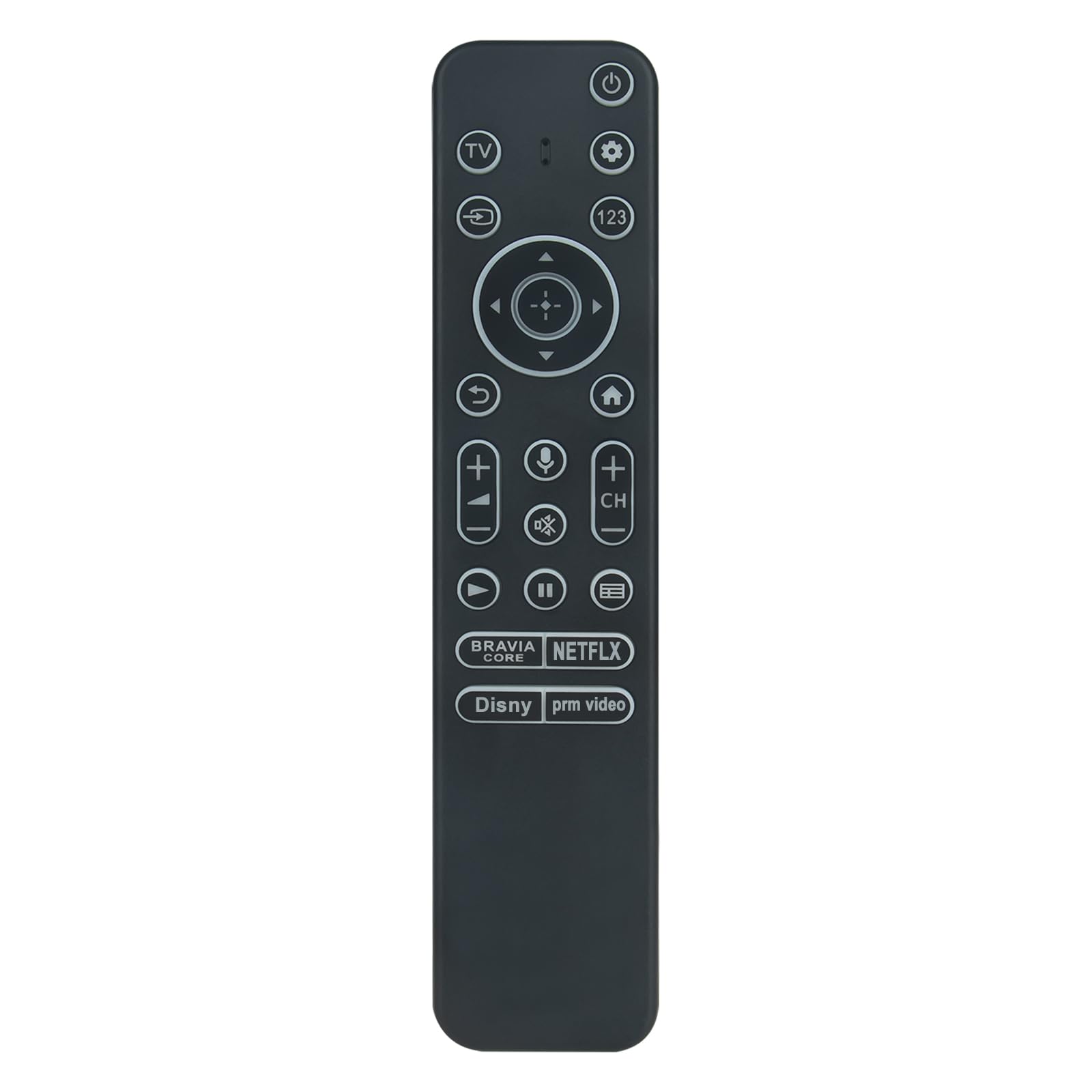 VINABTY RMF-TX900U Replacement Voice Remote Control fit for Sony 2022 Smart 4K 8K HD TV KD-43X73K KD-43X80K KD-43X81K KD-43X82K KD-43X85K KD-65X82K KD-65X85K KD-65X85TK KD-65X89K KD-75X82K