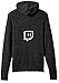 Twitch Logo Unisex Full Zip Hoodie (Medium, Grey)