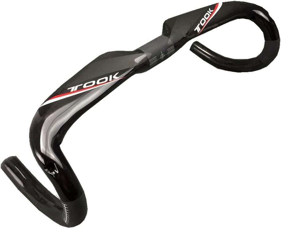 TOOK Ultra Light Full Carbon Fiber Aero Handlebar 31.8 x 40/42/44cm For Road Bike