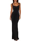 REORIA Women's Summer Cowl Neck Mesh Sleeveless