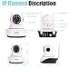 Martheroll IP Camera Video Baby Monitor Wireless HD 720P Remote Video Wi-Fi Indoor Night Vision Home Security CCTV Camera