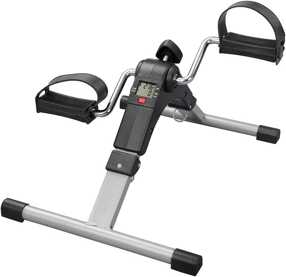 MRG Foot Rowing Pedal, Fitness Bike, For Elderly, Rehabilitation Machine, For Nursing Prevention, Home Use, Training Machine, Digital Meter Included, Foldable, Safe Design