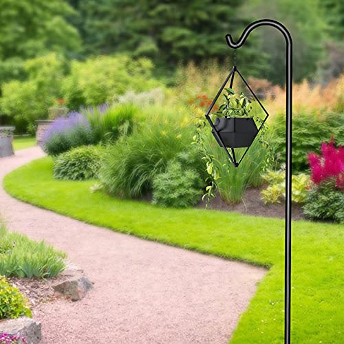 FEED GARDEN Shepherd Hook 92 Inch Bird Feeder Pole, NonHollow Super