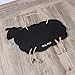 OULII Mini Hanging Chalkboards Signs,Memo Message Board Sign Sheep Shaped Blackboard Hanging Guest Book for Kids Crafts Wedding Kitchen Party Decoration