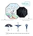 ZOMAKE Inverted Umbrella, Double Layer Reverse Umbrella Large Upside Down Umbrella with UV Protection, Windproof Inside Out Umbrella for Women with C-Shaped Handle