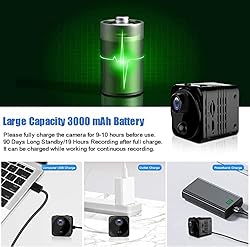 4K HD Spy Camera Wireless Hidden Camera WiFi Long
