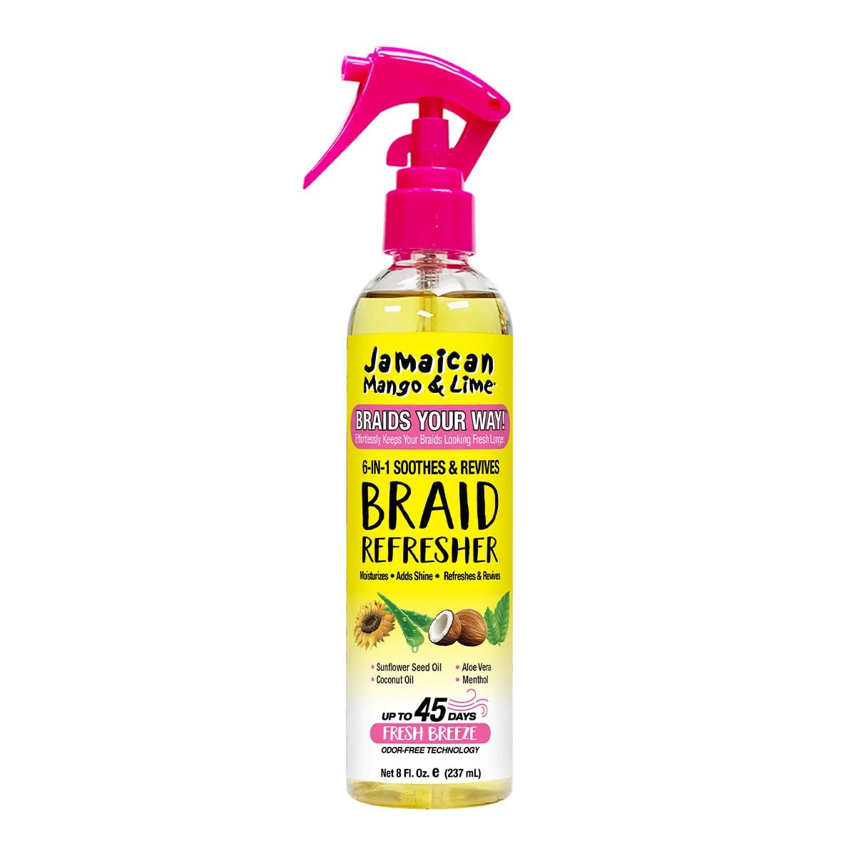 Jamaican Mango & Lime - Braid Your Way Braid Refresher 8oz