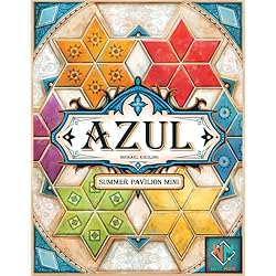 Azul Summer Pavilion Mini Board Game - Portable