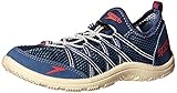 Speedo Men's Seaside Lace 4.0 Water Shoe, Blue/White, 9 M US