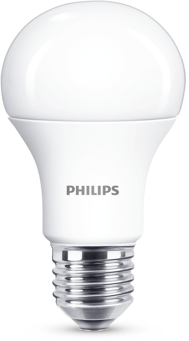 Philips LED 13 W (100 W) A60 E27 Edison Screw Light Bulb, Frosted - Cool White