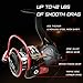 LONPAR Tideep Spinning Fishing Reel 8+1 BB Lightweight Up to 42 Lbs/19 Kg Powerful Drag Two Spools Included Saltwater or Freshwater