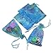 BoNaYuanDa 50pcs Coralline Organza Jewelry bags Candy Pouch Party Wedding Favor Gift Bag 2 Colors