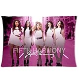 Fifth Harmony Girl Pillowcase Custom Standard Size Pillow Case 20x30 (Two sides)