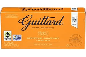 Guittard, Semisweet Baking Bar, 2 Ounce, 3 Count