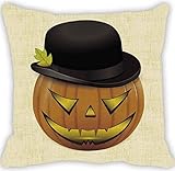 Home Decor Pillow, Gillberry Halloween Pumpkin Square Pillow Cover Cushion Case Pillowcase Zipper Closure