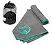 Hot Yoga Towel Plus Mesh Bag By Yogazini - Non Slip, Skidless, 100% Microfiber, Light, Quick Dry - No Slipping as Bikram Yoga Towel - Super Absorbent, Machine Washable - designed for better Grip