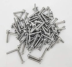 FixtureDisplays® 8-32 X 1" Stainless Pan Head