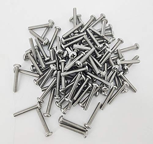 FixtureDisplays® 8-32 X 1" Stainless Pan Head