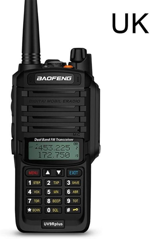 Walkie Talkies mit OriginalOhrhörern UV9R Plus Walkie Talkie, wasserdichtes CBFunkgerät UHF