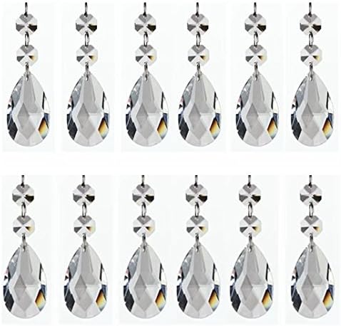 Teardrop Chandelier Crystal-Pack of 12