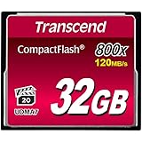 Transcend 32GB CompactFlash Memory Card 800x (TS32GCF800)