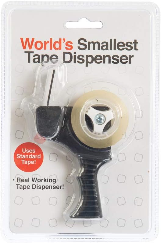 Funtime Gifts EG7940 Mini Tape Dispenser, Black Toys & Games