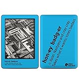 Honey Badger Definition Design Protective Decal Skin Sticker for Amazon Kindle 2014 eBook Reader(Matte Satin)