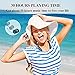 Bluetooth Headphones, Neckband Bluetooth Headset, Dostyle [30 Hours Playtime] Wireless Bluetooth Headphones w/Mic & Retractable Headset Compatible for All Cellphones Samsung & Android Phones (Blue)