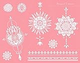 Reusable Micronet Mesh Stencil Tattoo Stencil Template 1 Large Sheet Mes06