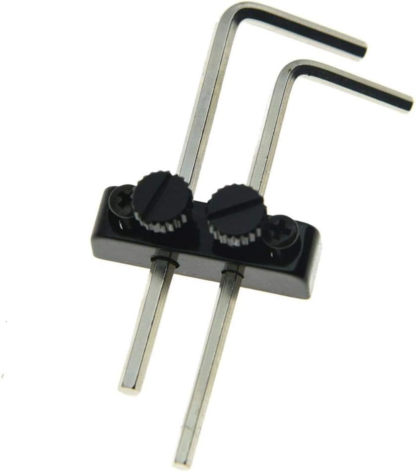 KAISH Guitar Bass Allen Key Headstock Wrench Holder for FR Tremolo Black