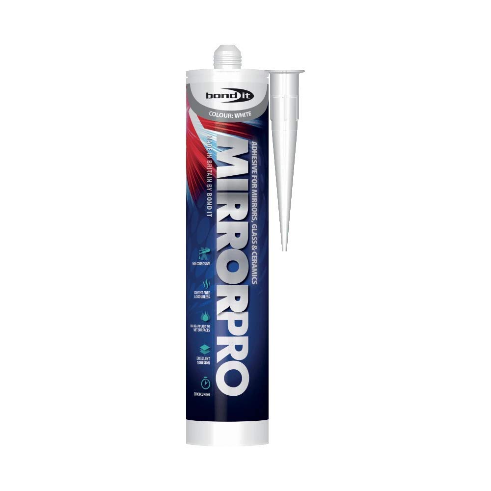 Bond It Mirror Pro Adhesive White - 300ml