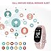 TOP-MAX Fitness Tracker,Women Sport Tracker Smart Heart Rate Monitor Watch Band Bracelet,Women Swimming Waterproof Wristband Watch with Health Sleep Activity Tracker Pedometer for Smart Phone