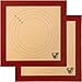 Silicone Baking Mat for Toaster Oven - Set of 2 (Size 10.75