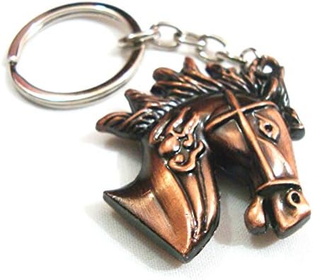 Horse Head Metal Keychain Top Best Selling and Collectible Keyring for Gifting