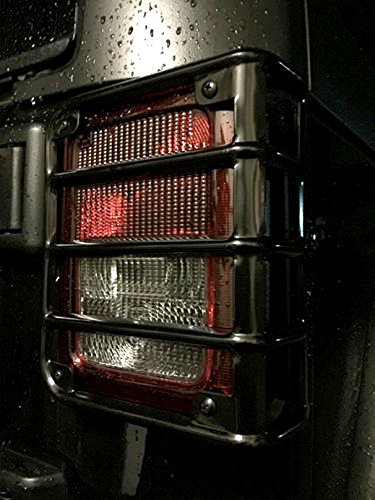 image for DIYTuning Euro Tail lamp light Cover Trim Guards Protector for Jeep Wr