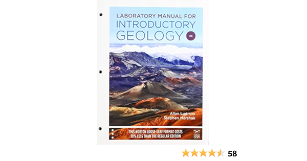 Laboratory Manual For Introductory Geology Ludman Allan Marshak Stephen 9780393667608 Books Laboratory Manual For Introductory Geology Ludman Allan Marshak Stephen 9780393667608 Books