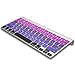 Kuzy Keyboard Cover Silicone Skin Protector, Purple