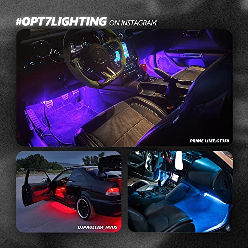 OPT7 Aura Pro Interior Car Lights with Smart App Control, Color Change