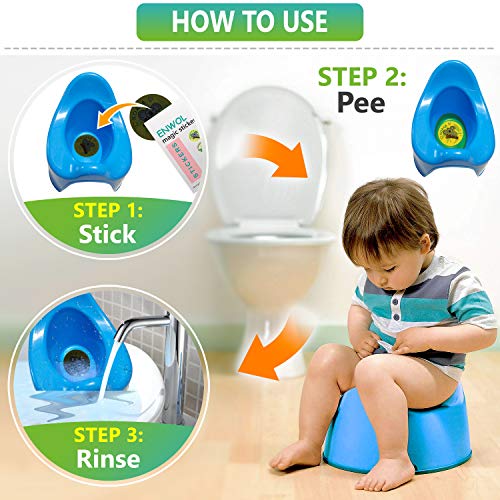Potty Training Stickers Reusable Toilet Targets for Potty Training
