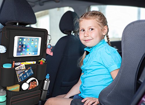 image for FORTEM THE EXTRA MILE Car Back Seat Organizer | Insulated Pockets | Ba