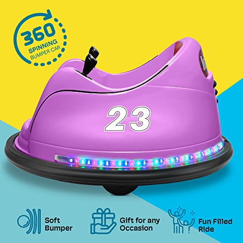 Kidzone 6V Electric Ride On Bumper Car for Kids & Toddlers 1.55 Years