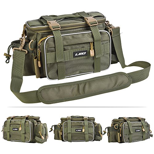 Lixada Multifunktionale Angelgerät Tasche/Sports Einzelner Schulterbeutel/Umhängetasche Hüfttasche/Utility… – Bild 7