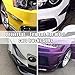 Alpha Racing Ruien Universal 4 PCS Plastic Car Front Bumper Canard Splitter Canards Exterior Black