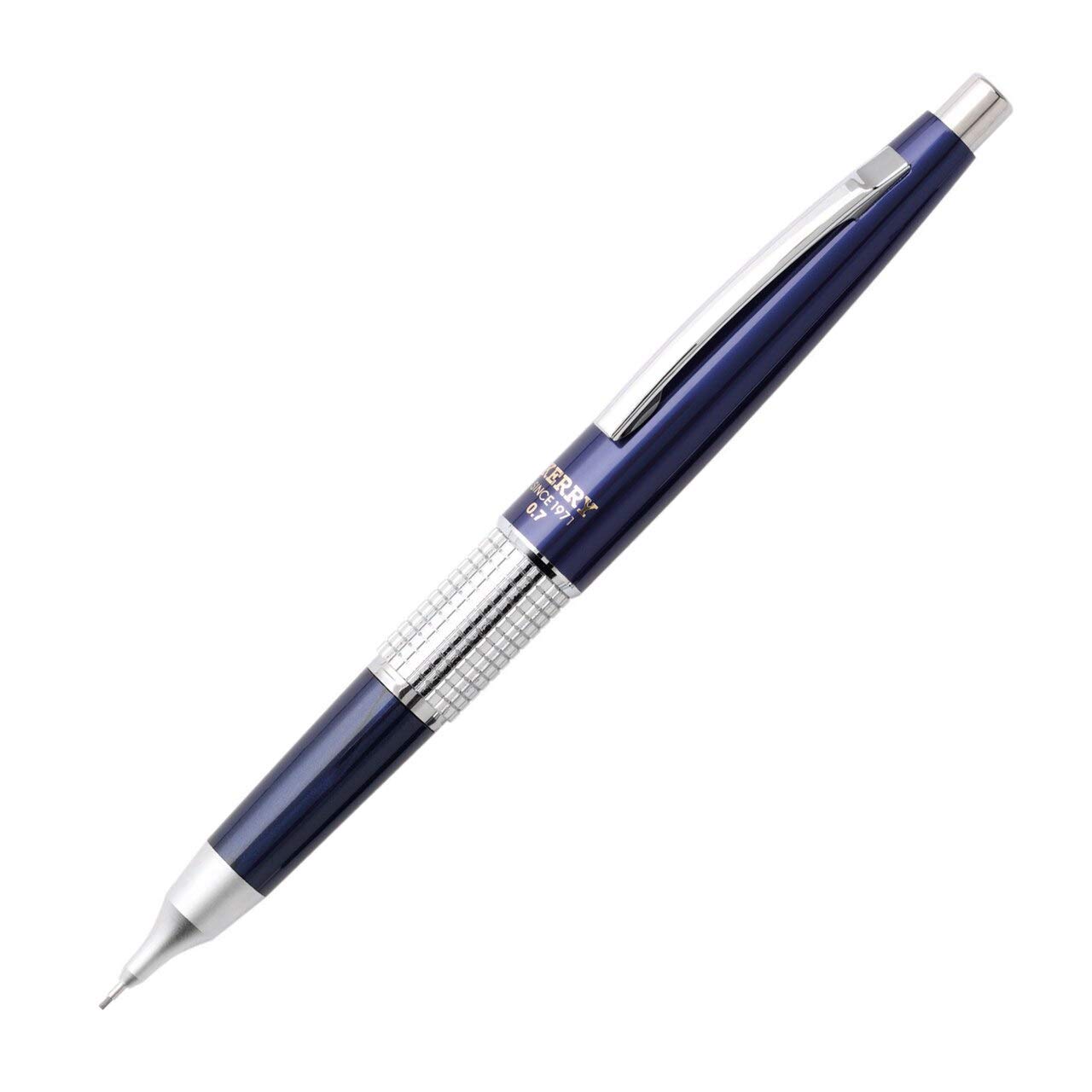 Photo 1 of **INCOMPLETE, MISSING LEAD** Pentel Sharp Kerry Automatic Pencil, 0.7mm Lead Size, Blue Barrel, 1 Pen (P1037C)